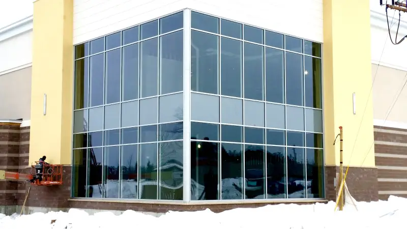 Bob's Furniture, Curtain Wall Glass. NH