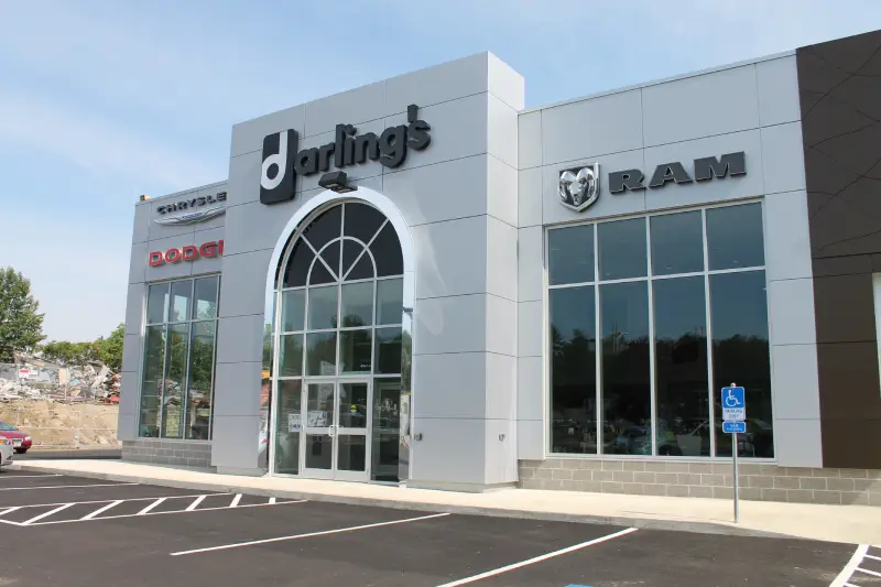 Darling's Auto Dealership, Augusta Maine